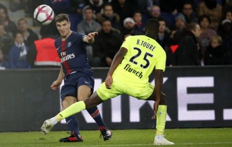 法甲：巴黎圣日耳曼VS里尔