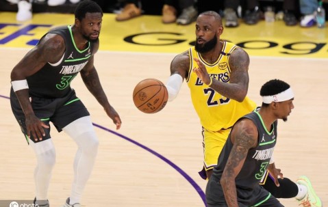 詹姆斯预测森林狼会进西决：他们具备所有要素