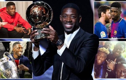 与梅西并肩！登贝莱再迎利好，跻身金满贯行列，C罗都未曾达成