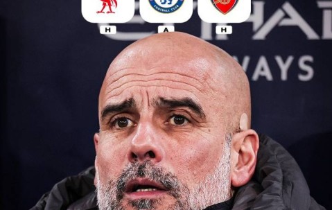 扛得住吗？曼城将两战皇马与阿森纳 连踢利物浦和切尔西