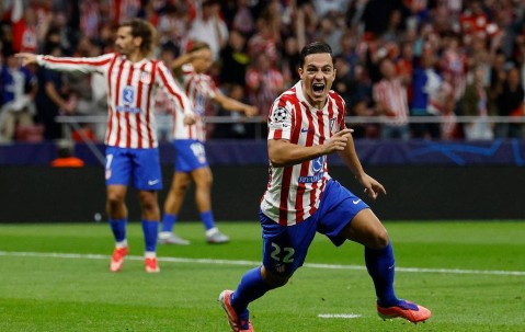 马竞5-1击败德甲第4，阿尔瓦雷斯2传1射，格列兹曼出色