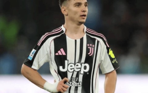 米兰体育报道：尤文前锋小孔塞桑进球荣膺意甲3月最佳